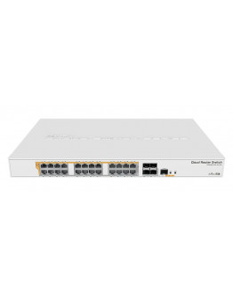 MikroTik Cloud Router Switch - CRS328-24P-4S+RM